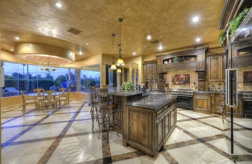 Chandler House | STUNNING 8 Bedroom Mansion on Golf Course! Heated Pool/Spa! Theater Room!