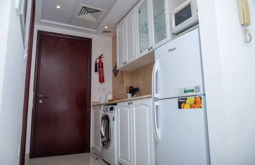 Al Hamra Village Apartment | Stunning and Cozy Sea View Studio Apartment