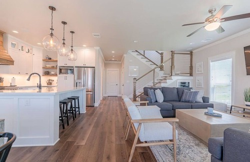Beachside Village House | Stunning Beach House, Short Walk to the Beach