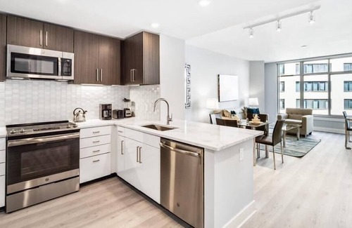 Woodmont Triangle Apartment | Stunning Bethesda Views! 1BR | Downtown Bethesda | Near Metro by GLS