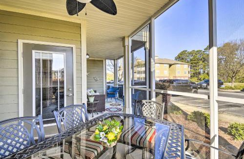 Calabash Apartment | Stunning Calabash Condo with Screened Porch!