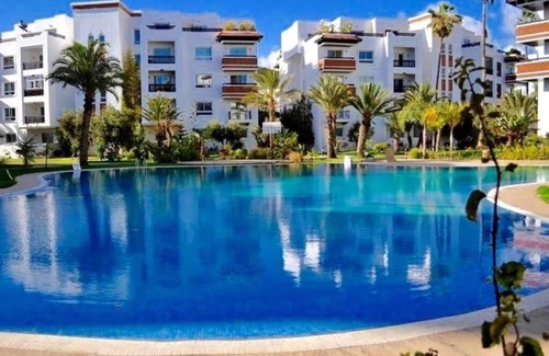 Swiss City House | Stunning Duplex with Pool in Marina Bay, Agadir