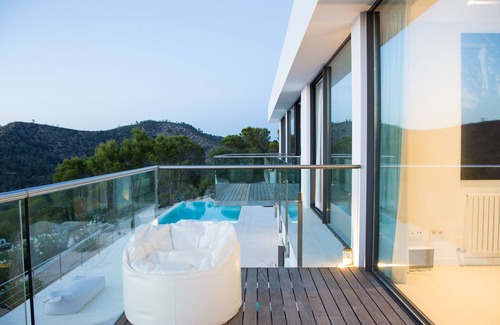 Sant Joan de Labritja House | Stunning sunset villa with endless infinity pool in the north part of the island