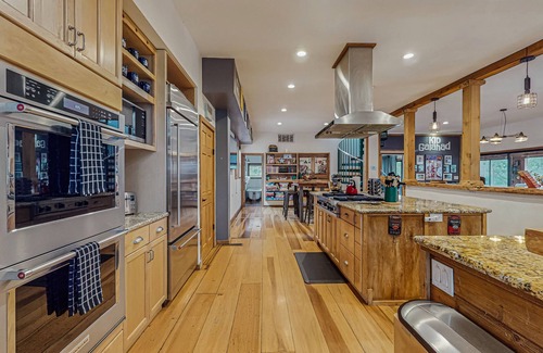 Fern Valley House | Stunning Fern Valley cabin with forest views & private hot tub - dog-friendly