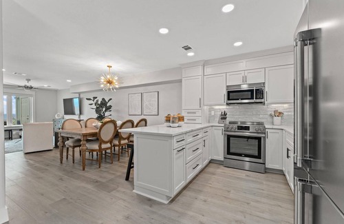 Santa Rosa Beach House | Stunning Gulf Front Townhouse! Private beach, beach chairs, wagon, and cooler!