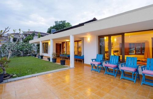 Pilerne Industrial Estates Villa | Stunning Hilltop 3BR Villa w Pool and River View