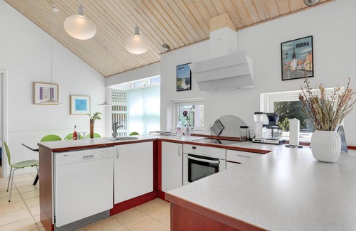 Oster Somarken House | Stunning home in Aakirkeby with sauna