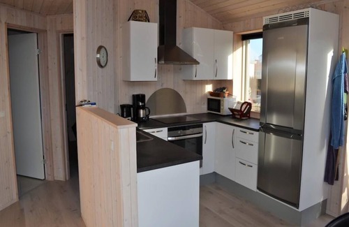 Hvidbjerg Strand House | Stunning home in Børkop with 3 Bedrooms, Internet and Jacuzzi