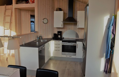 Hvidbjerg Strand House | Stunning home in Børkop with 3 Bedrooms, Internet and Jacuzzi