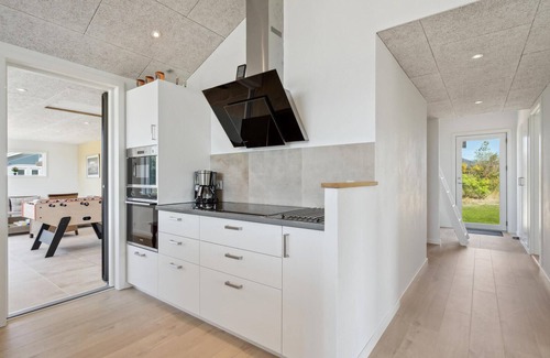 Skaven Strand House | Stunning home in Tarm with kitchen