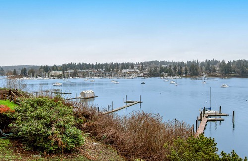 Bainbridge Island House | Stunning island home with water views, 2 kitchens, game room & wine cellar