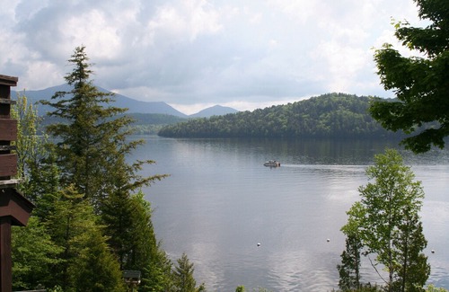 Lake Placid Condo | Stunning Lake & Mountain views-Private Beach access-Whiteface Club Resort