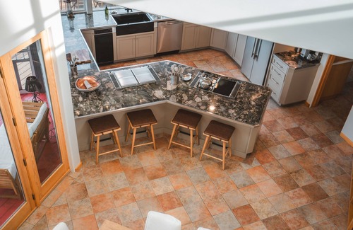 Cheboygan House | Stunning Lakefront Retreat with Private Beach, sleeps 12 people!