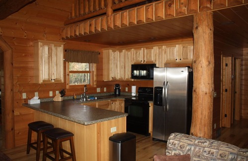 Nekoosa Cabin | Stunning Log Home - Lake, Full Recreational Wilderness Area, Sand Valley Golf