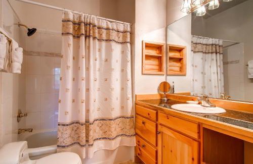 Four O'Clock House | Stunning Multi-Level Home near Hiking Trails and Main St, with PRIVATE Hot Tub WP33