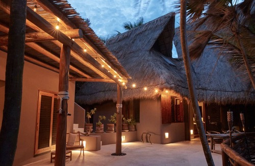 Chacchoben Villa | Stunning Casa Nalum - Private beach, pool, cinema. Chef services available.