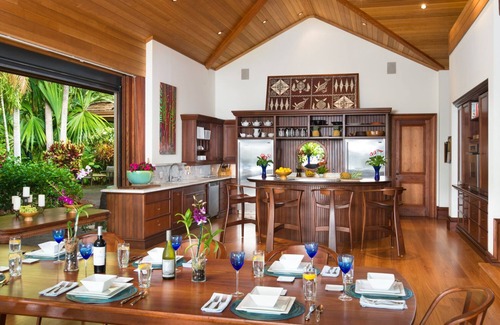 Keauhou House | Stunning Ocean Front Estate Home right on Keauhou Bay!