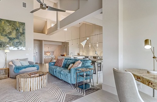 Fernandina Beach Villa | Stunning oceanfront Windsong villa with beach-view balcony, pool & washer/dryer