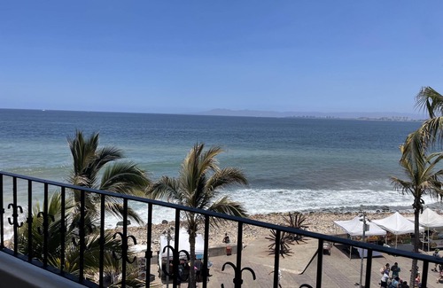 Downtown Puerto Vallarta Condo | Stunning Oceanfront Condo with roof top pool in the heart of Puerto Vallarta !