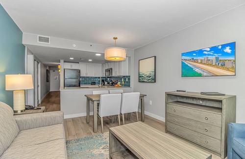 Myrtle Beach Condo | Stunning Oceanfront 2 Bedroom Suite- Sailfish Resort 1111