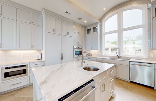 North Forest Beach House | Stunning oceanfront home with pool, private boardwalk, decks, & elevator