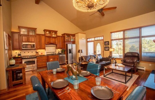 Stanley Hills Condo | Stunning one bedroom condo with steam shower, hot tub, and a private deck!