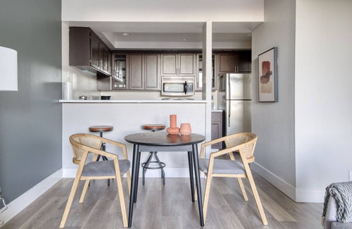 University South Apartment | Stunning Palo Alto 1BR w/Gym, Pool & Lounge, nr tech HQs, by Blueground