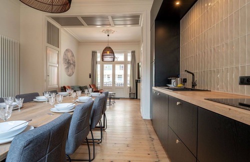 Blankenberge Villa | Stunning private villa for 8 guests with WIFI, A/C, TV and terrace