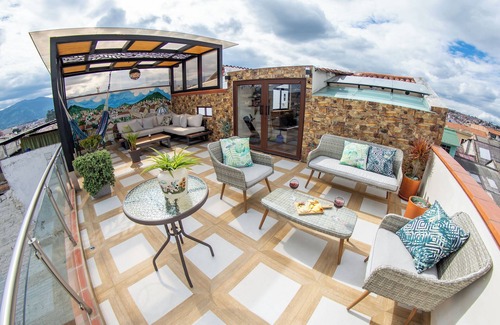 Cuenca Condo | Stunning Private Rooftop Terrace overlooking the Historic Center of Cuenca