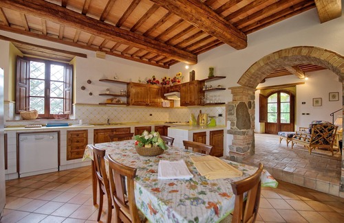 Montalcino Villa | Stunning private villa for 8 guests with private pool, WIFI, patio, panoramic view and parking