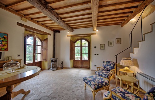 Montalcino Villa | Stunning private villa for 8 guests with private pool, WIFI, patio, panoramic view and parking