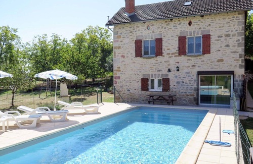 Loubressac Villa | Stunning private villa with A/C, private pool, TV, terrace, pets allowed, panoramic view, parking