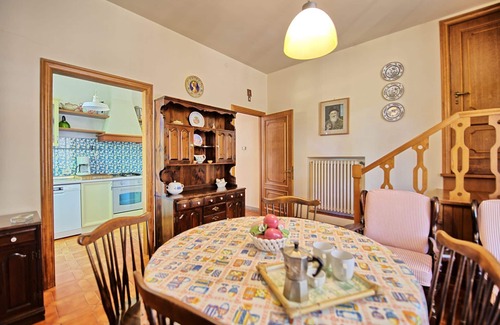 Bucine Villa | Stunning private villa for 8 people with WIFI, private pool, TV, balcony and panoramic view