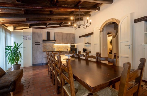 Dogana Villa | Stunning private villa with private pool, hot tub, WIFI, sauna, A/C, TV, patio and panoramic view