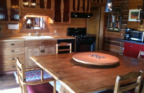 Angel Fire House | Stunning Ranch Headquarters Log Home