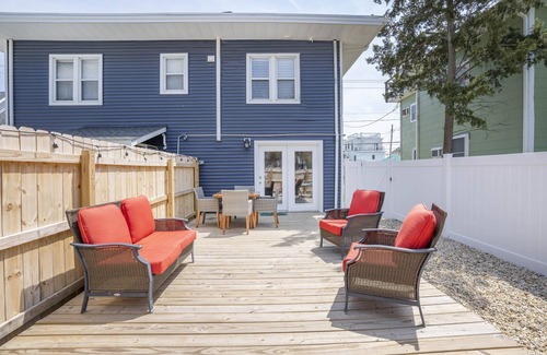 Rehoboth by the Sea Condo | Stunning Renovated Ground Level Condo in Dewey Beach Sleeps 8
