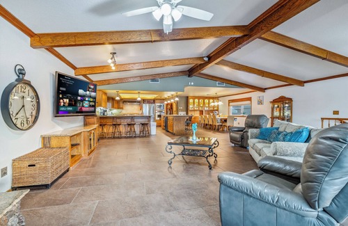 Holiday Shores House | Stunning Riverfront Home with Pool