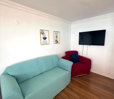 Ayvalik City Center Apartment | Stunning Sea View Apartment with Spacious Terrace