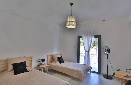 Kyrenia District Apartment | Stunning Seaview Haven 3 min to Beach in Lapta