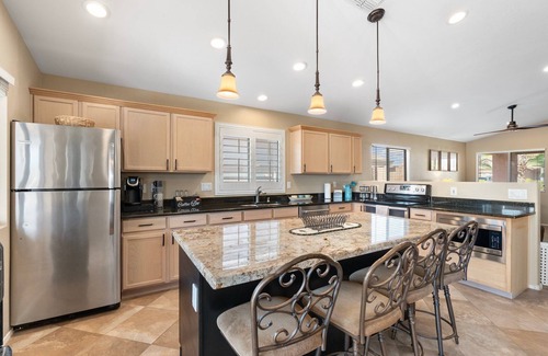 San Tan Valley House | Stunning sunset and Golf course views from the pool deck!