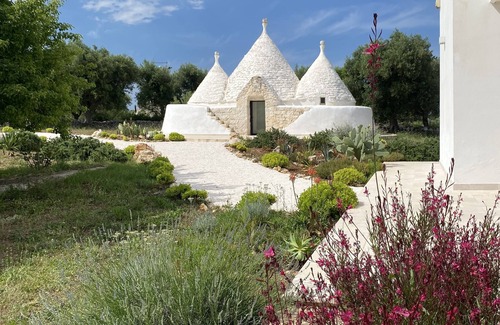 Ostuni Villa | Stunning Three cone Trullo and Contemporary Villa with private saltwater pool
