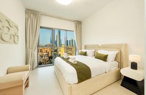 Downtown Dubai Apartment | Stunning Two Bedroom Apartment with Private Balcony & Burj Khalifa by Luxury Space