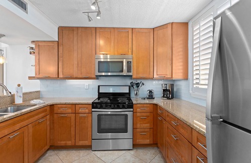 Saint Simons Island Condo | Stunning views overlooking the Atlantic Ocean and King & Prince resort grounds.