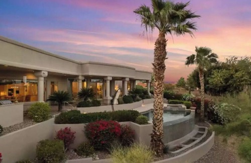 Fountain Hills House | Stunning View l 3BD/4BA l Heated Infinity Pool-Spa