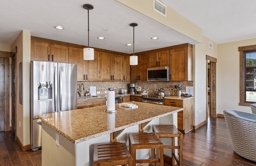 Steamboat Springs House | Stunning view & upscale condo w/shared pool, hot tubs, fitness, game room & more