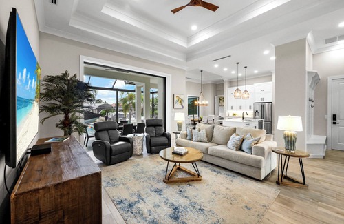 Marco Island House | Stunning Waterfront Home | Heated Pool & Hot Tub