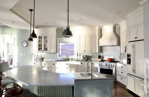 Severna Park House | Stunning Waterfront Home in Round Bay with multiple living spaces