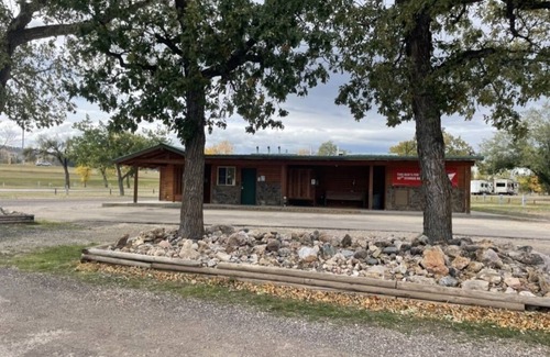 Sturgis Cabin | Sturgis Camping Cabin with Futon and Bunkbed