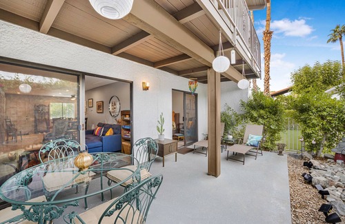 Canyon Corridor Condo | Stylish 2/2 Ground Level Condo in South Palm Springs