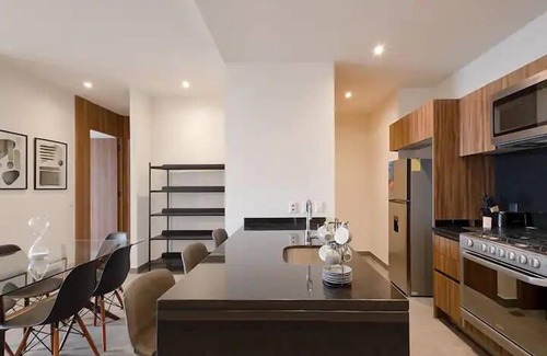 Cuauhtemoc Apartment | Stylish 2BR Apartment in BeGrand Reforma
